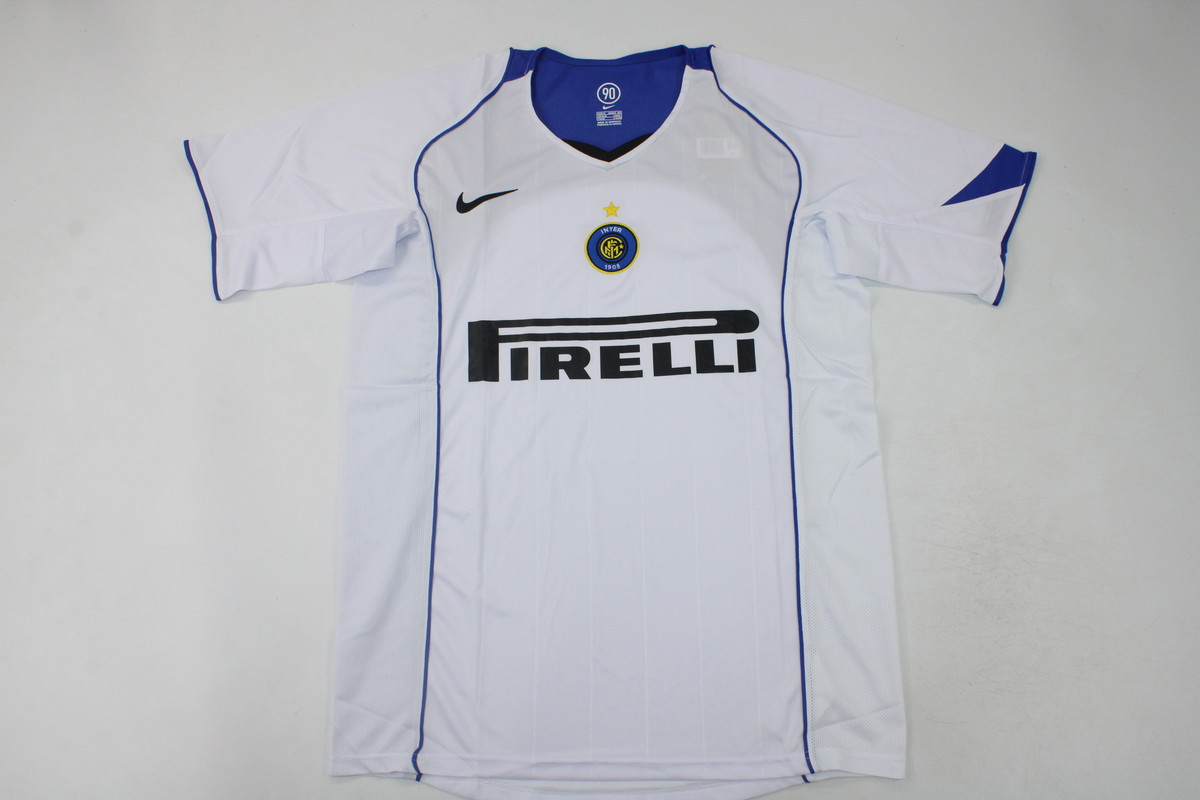 AAA Quality Inter milan 04/05 Away White Soccer Jersey